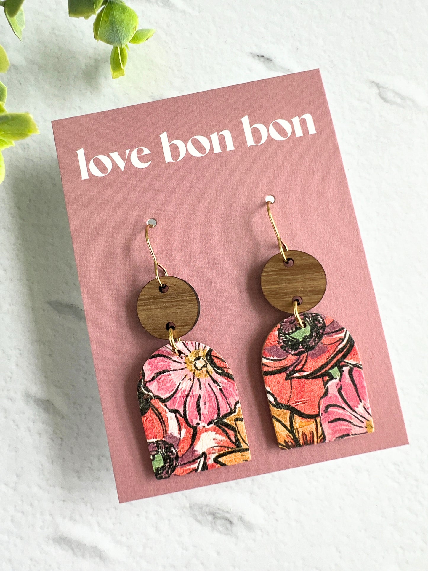 Frankie - Arch Dangle Earring