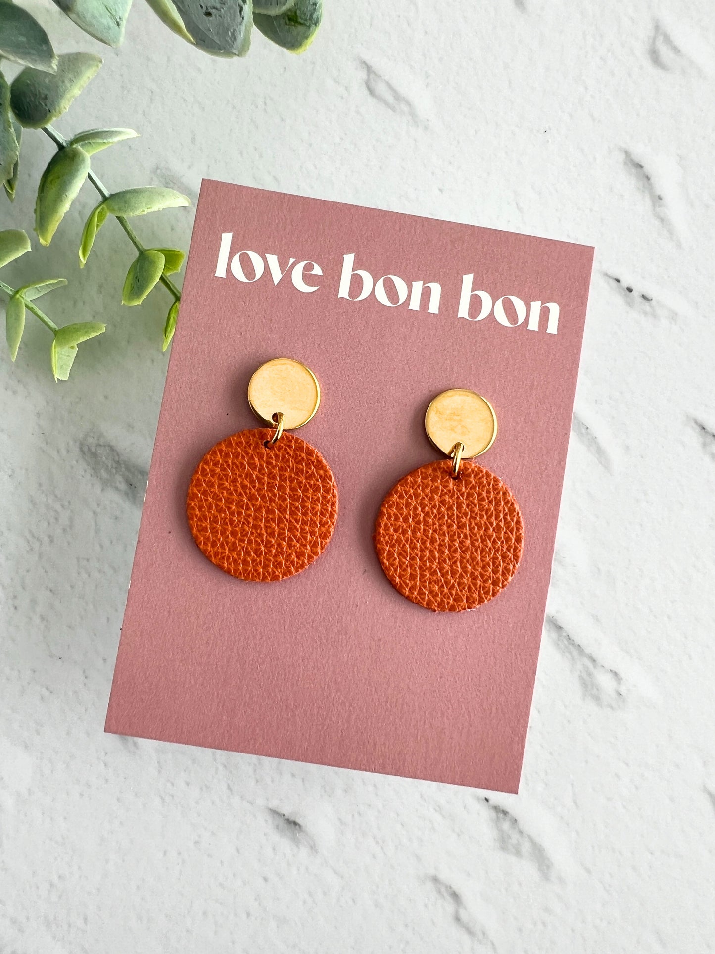 Quinn - Circle Dangle Earring - Marmalade