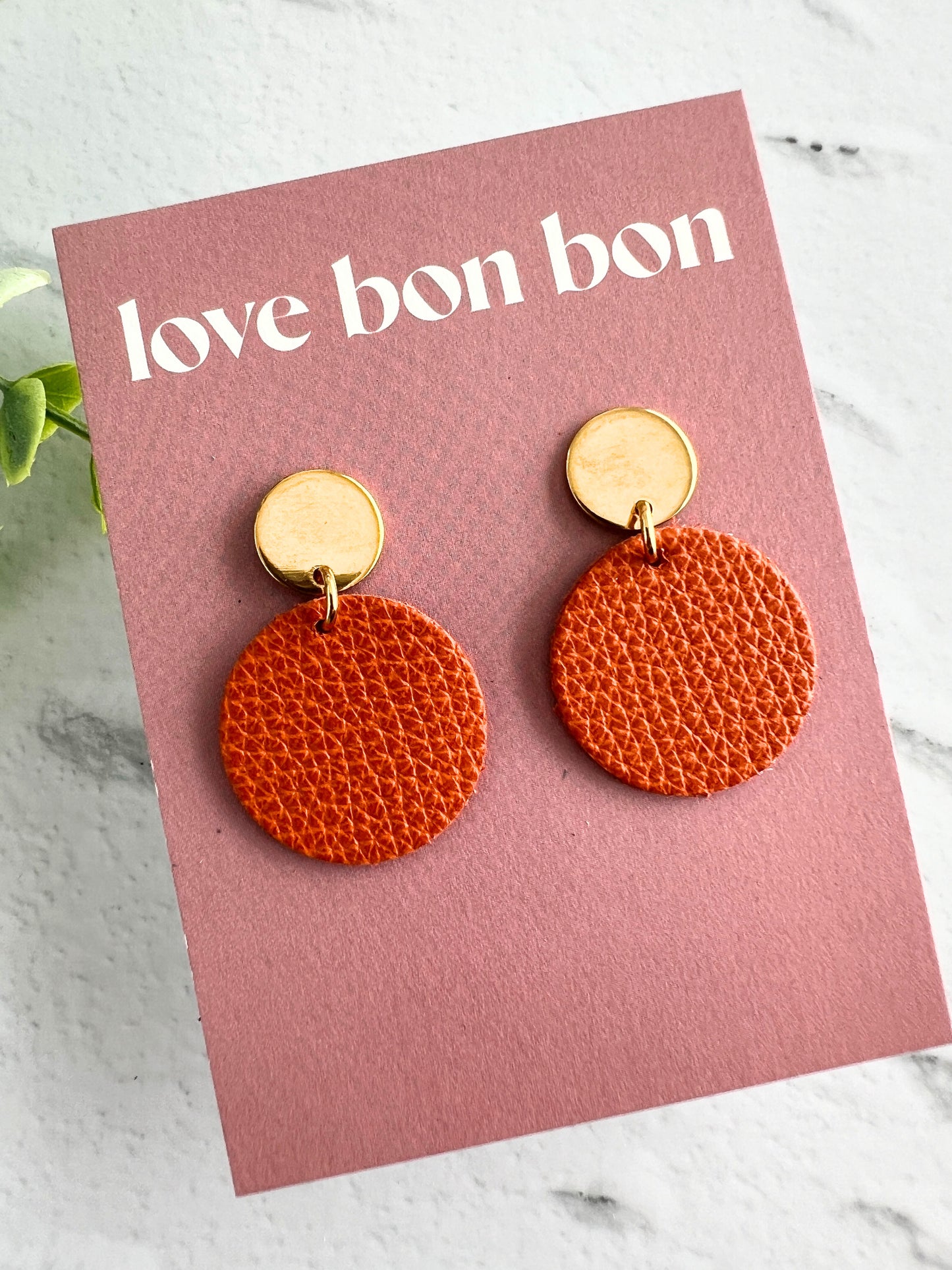 Quinn - Circle Dangle Earring - Marmalade