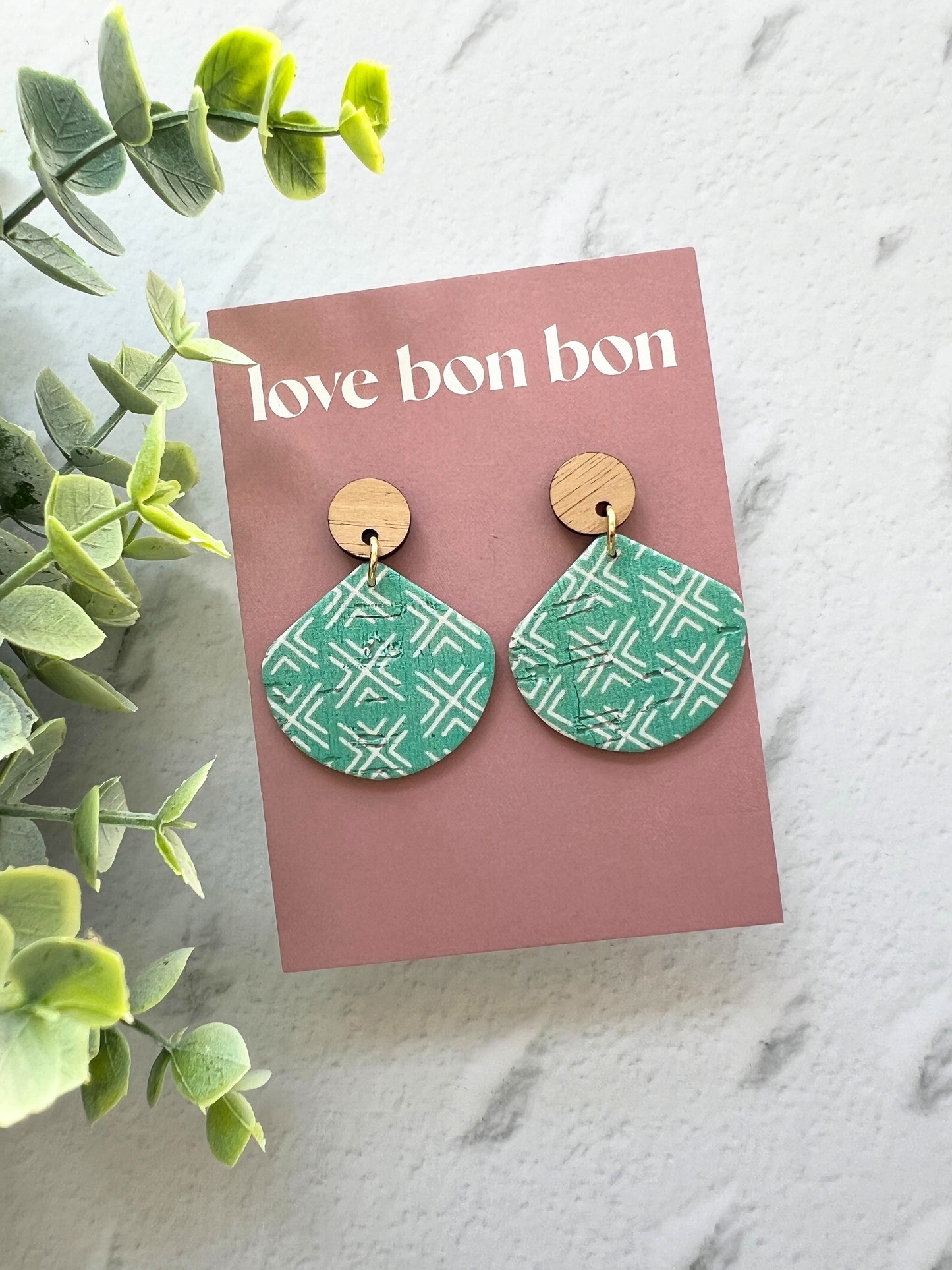 Thandie - Dangle Fan Earring