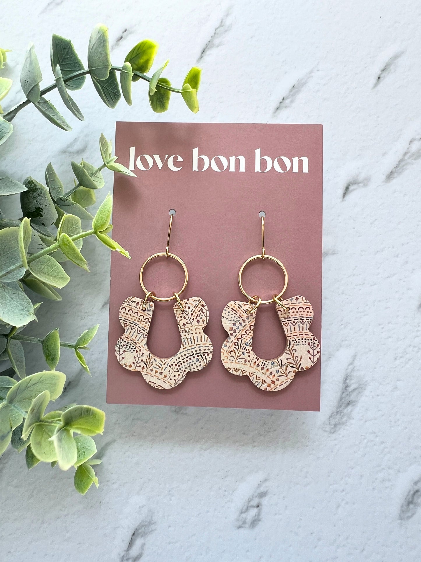 Adele - Scallop Dangle Earring