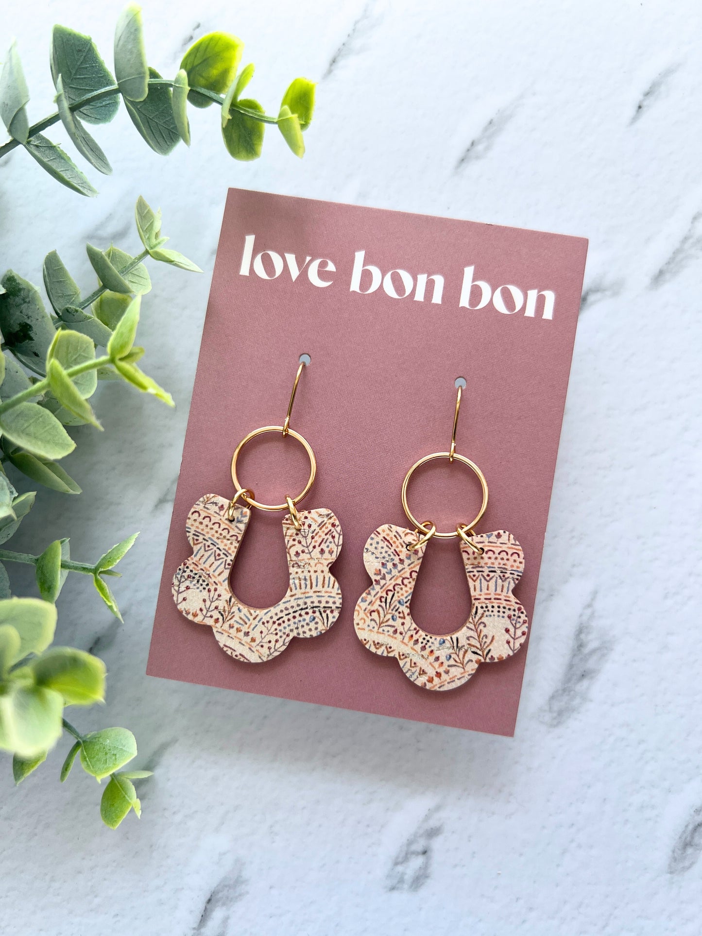 Adele - Scallop Dangle Earring