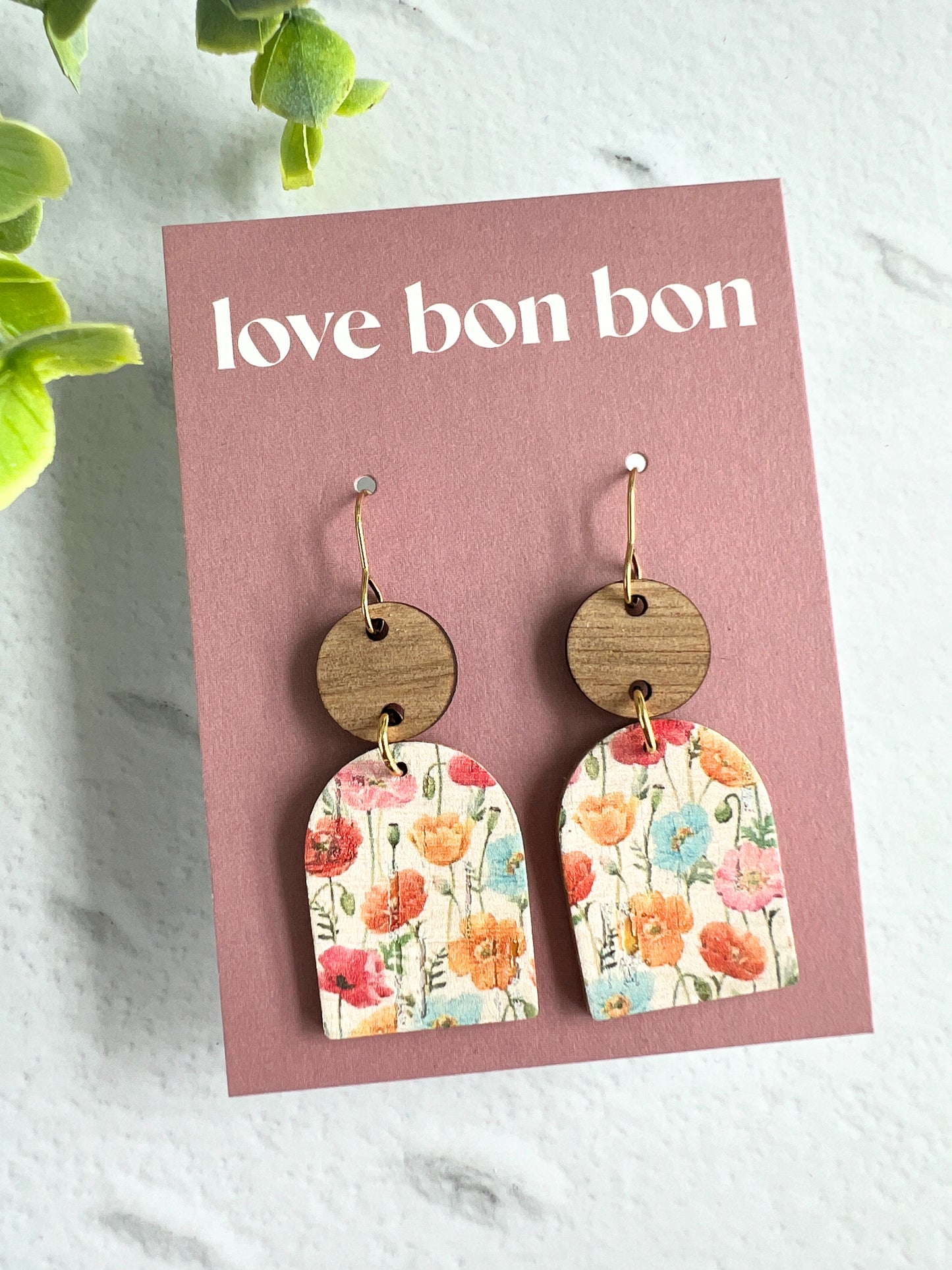 Frankie - Arch Dangle Earring