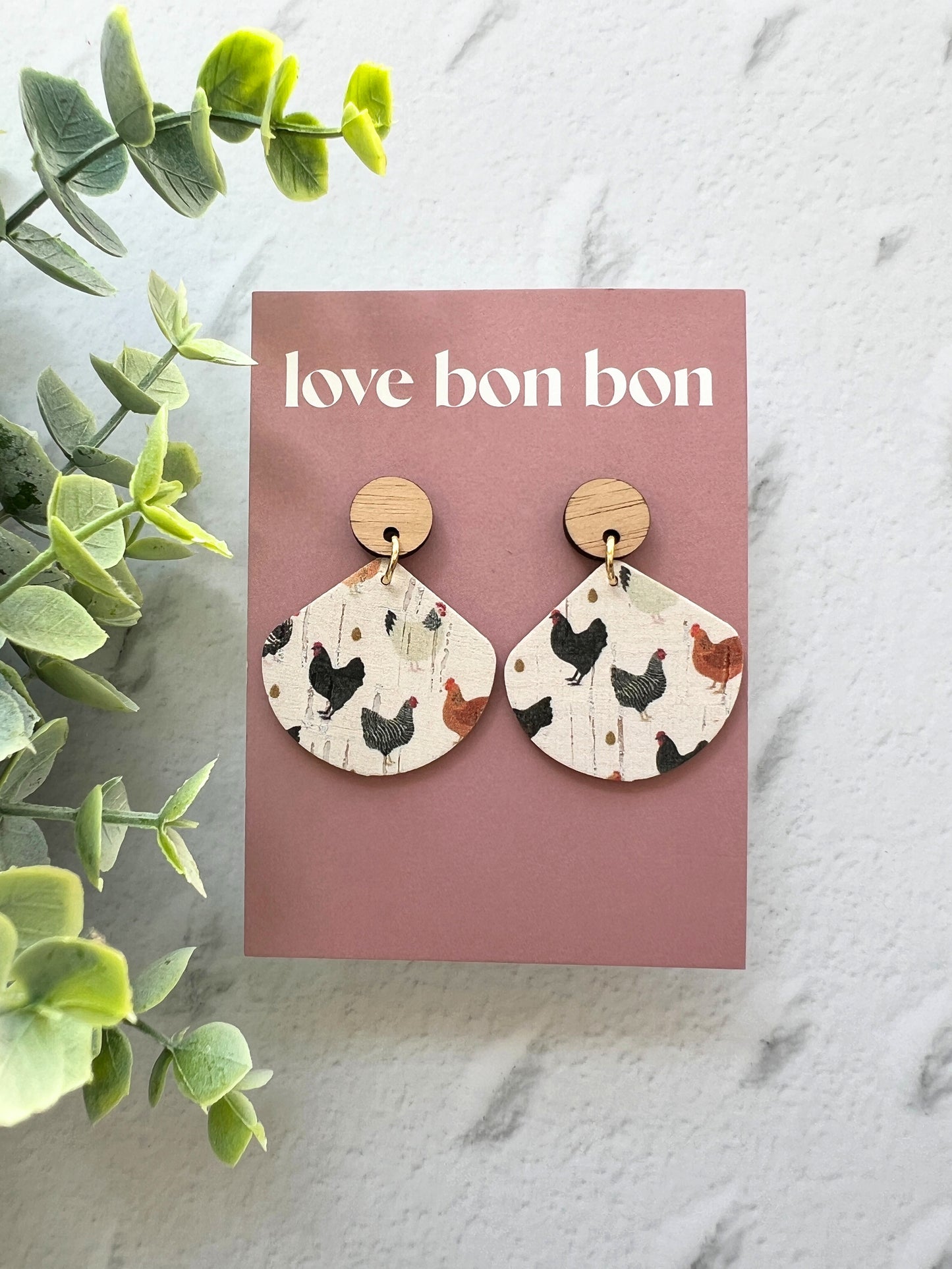 Thandie - Dangle Fan Earring
