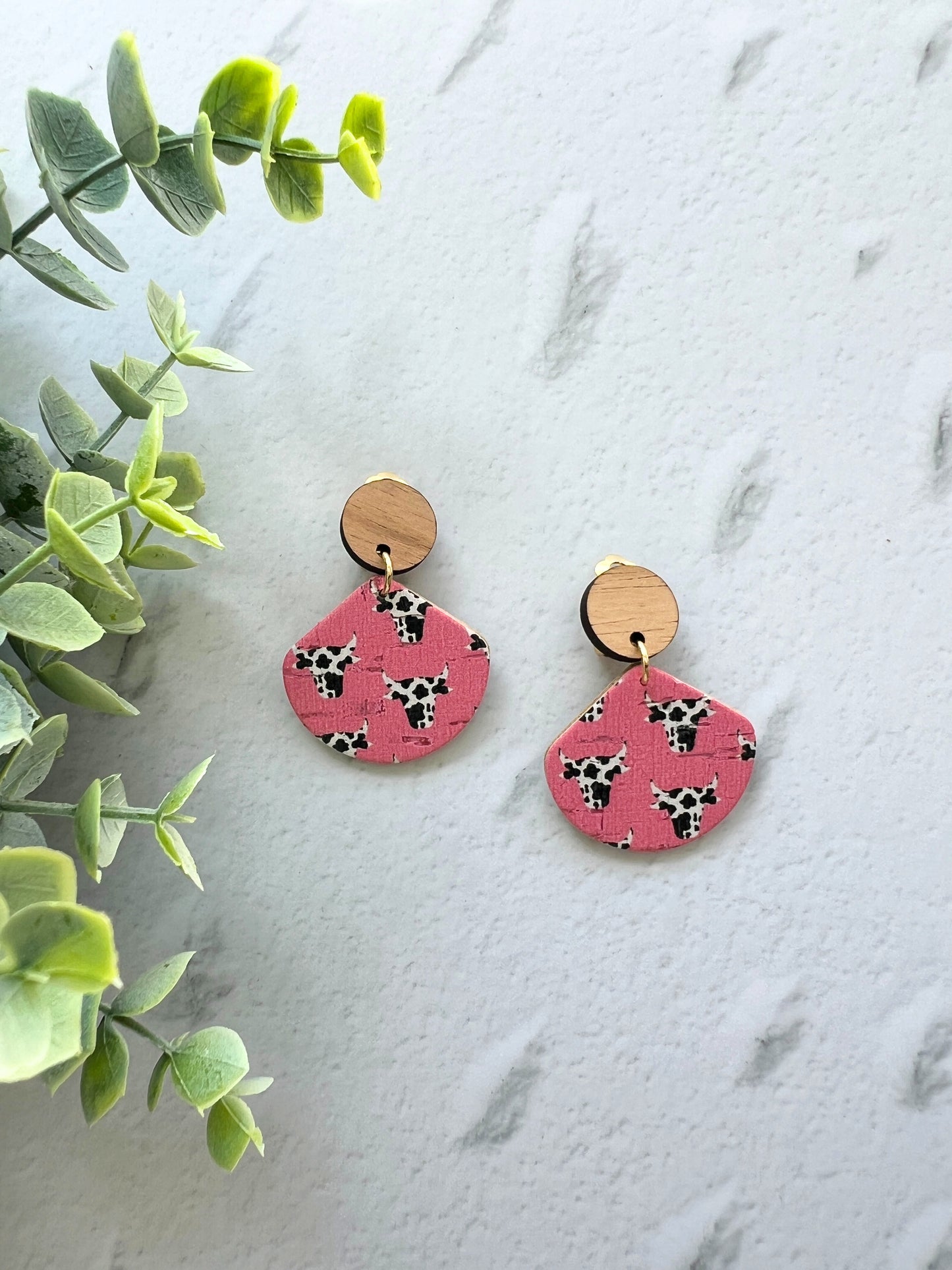 Thandie - Dangle Fan Clip On Earring